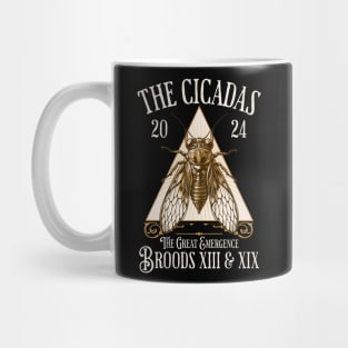 Cicadas 2024 - Brood XIX Brood XIII - Funny Cicada Lover Mug